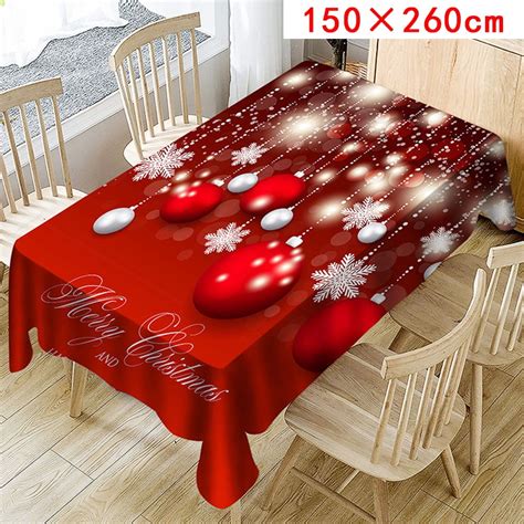 rectangular christmas tablecloths table linens